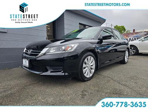 Crystal Black Pearl 2014 Honda Accord LX