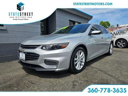 Silver Ice Metallic 2018 Chevrolet Malibu LT