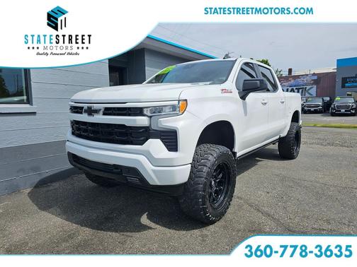 Summit White 2023 Chevrolet Silverado 1500 RST