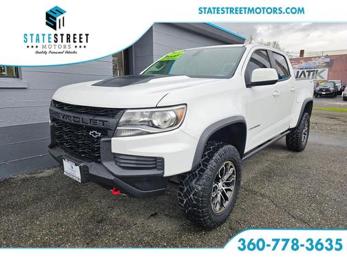 Summit White 2022 Chevrolet Colorado ZR2
