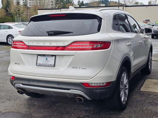 White Platinum Metallic Tri-Coat 2017 Lincoln MKC Select