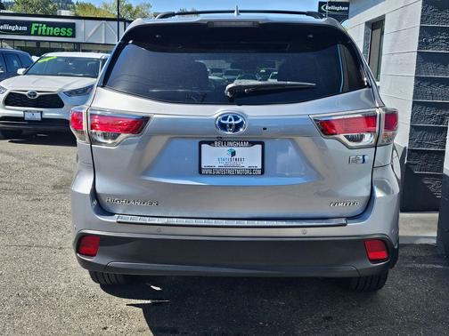 Silver Sky Metallic 2014 Toyota Highlander Hybrid Limited