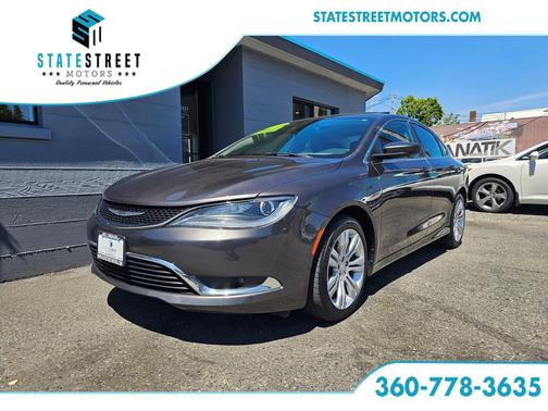 Granite Crystal Metallic Clear Coat 2015 Chrysler 200 Limited