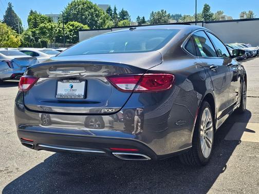 Granite Crystal Metallic Clear Coat 2015 Chrysler 200 Limited