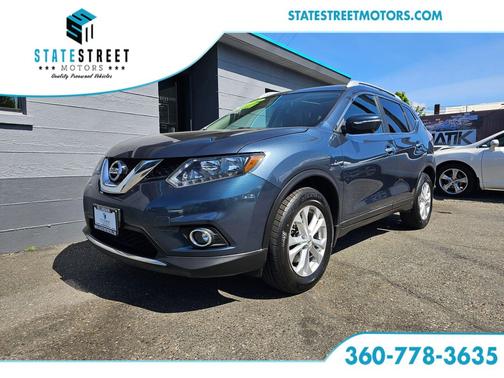 Graphite Blue 2014 Nissan Rogue SV