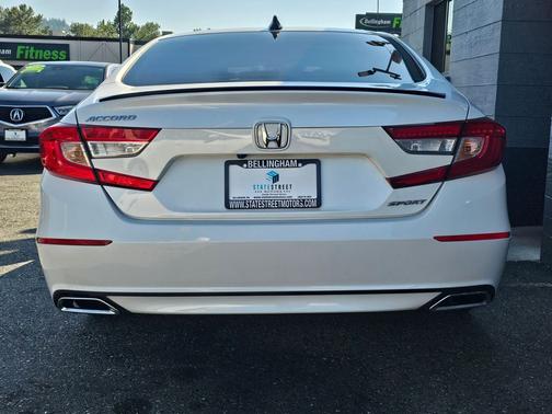 Platinum White Pearl 2021 Honda Accord Sport 1.5T