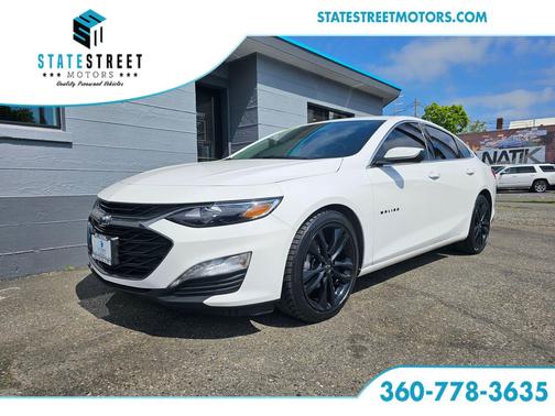 Summit White 2024 Chevrolet Malibu 1LT
