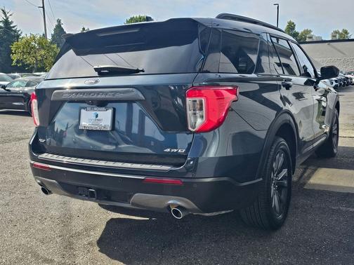 Stone Blue Metallic 2022 Ford Explorer XLT