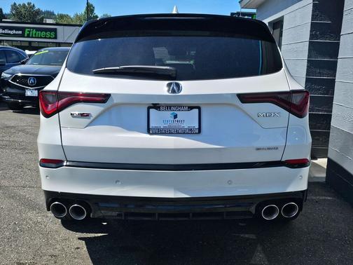 Platinum White Pearl 2024 Acura MDX Type S Advance Package