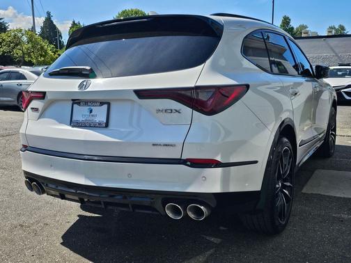 Platinum White Pearl 2024 Acura MDX Type S Advance Package