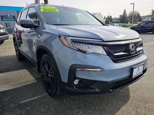 Steel Sapphire Metallic 2022 Honda Pilot AWD Elite