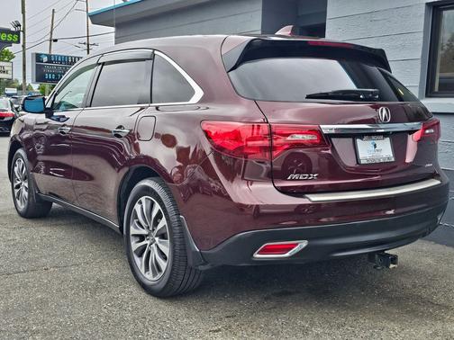 Dark Cherry Pearl 2014 Acura MDX 3.5L