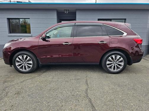 Dark Cherry Pearl 2014 Acura MDX 3.5L