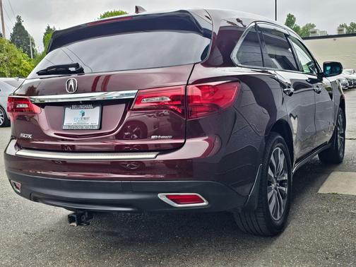 Dark Cherry Pearl 2014 Acura MDX 3.5L
