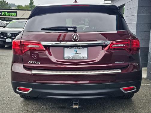 Dark Cherry Pearl 2014 Acura MDX 3.5L