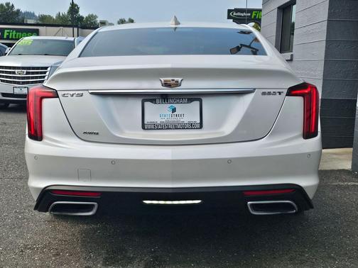 Crystal White Tricoat 2022 Cadillac CT5 Premium Luxury
