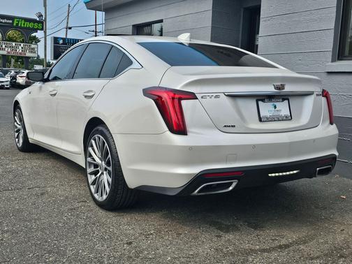 Crystal White Tricoat 2022 Cadillac CT5 Premium Luxury