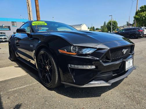 Shadow Black 2019 Ford Mustang GT Premium