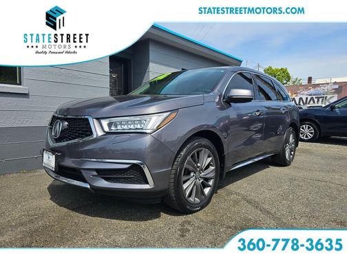 Modern Steel Metallic 2019 Acura MDX 3.5L w/Technology Package