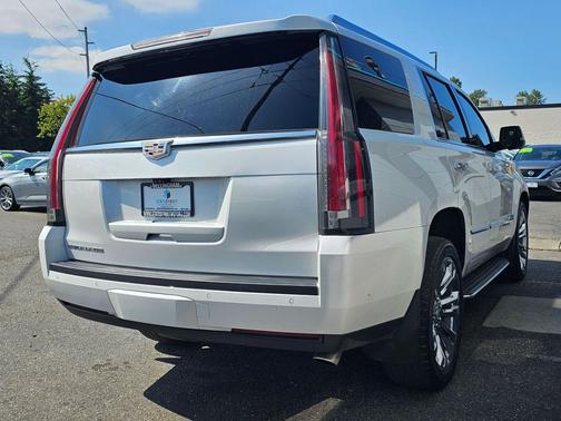Crystal White Tricoat 2018 Cadillac Escalade Premium Luxury
