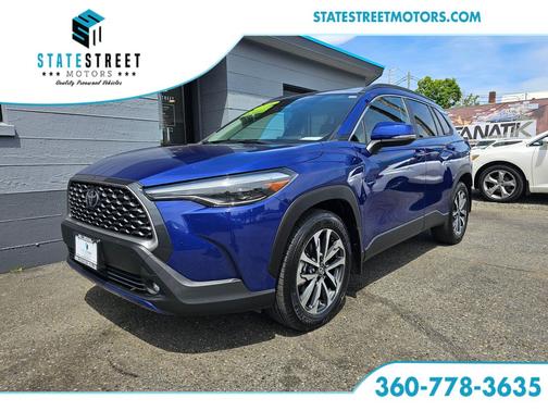 Blue Crush Metallic 2023 Toyota Corolla Cross XLE