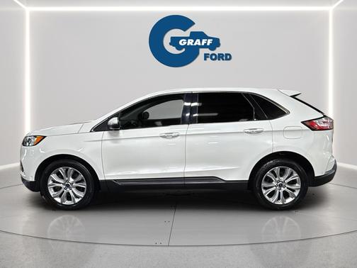 STAR WHITE 2020 Ford Edge Titanium