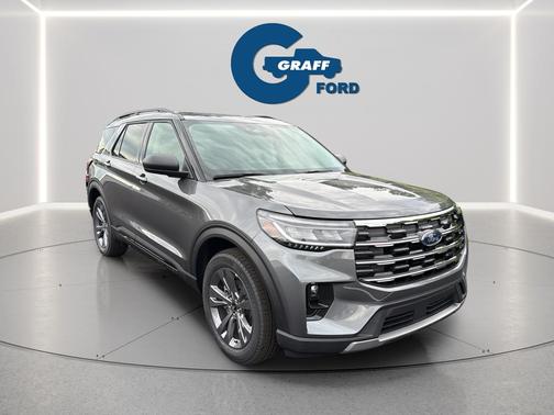 Carbonized Gray Metallic 2026 Ford Explorer Active