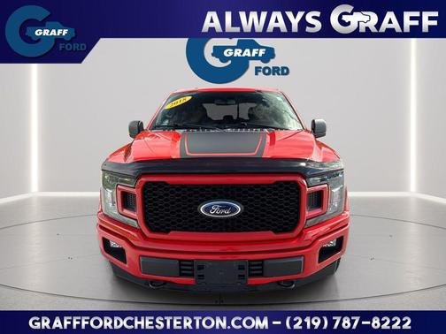 RACE RED 2018 Ford F-150 XLT