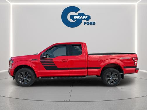 RACE RED 2018 Ford F-150 XLT