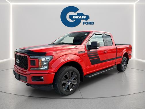 RACE RED 2018 Ford F-150 XLT