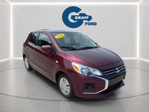Starlight Silver Metallic 2024 Mitsubishi Mirage ES