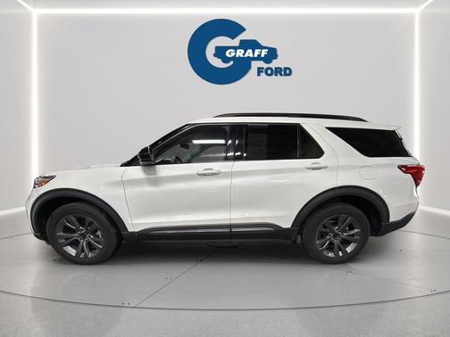 STAR WHITE MET TRI-COAT 2022 Ford Explorer XLT