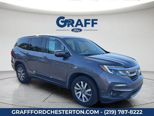 Modern Steel Metallic 2019 Honda Pilot EX-L