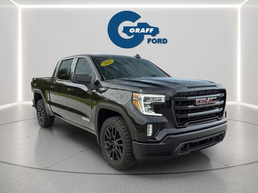 Onyx Black 2021 GMC Sierra 1500 Elevation