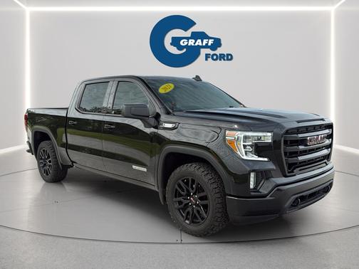 Onyx Black 2021 GMC Sierra 1500 Elevation