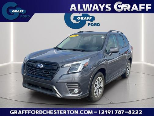 Magnetite Gray Metallic 2023 Subaru Forester Premium