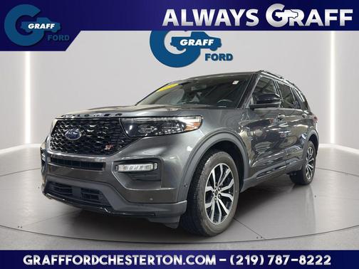 MAGNETIC METALLIC 2020 Ford Explorer ST