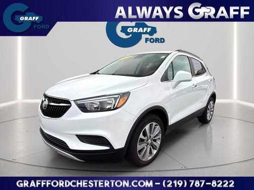Summit White 2020 Buick Encore Preferred