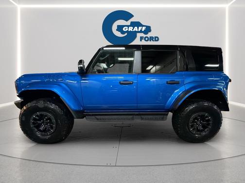 VELOCITY BLUE METALLIC 2026 Ford Bronco Raptor