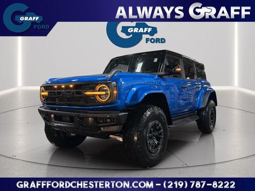 VELOCITY BLUE METALLIC 2026 Ford Bronco Raptor