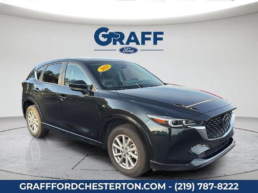 Jet Black Mica 2025 Mazda CX-5 2.5 S Preferred Package