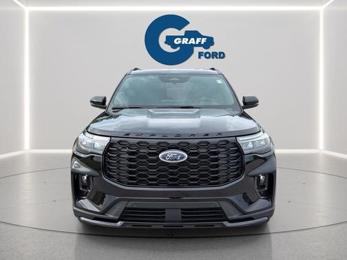 AGATE BLACK METALLIC 2026 Ford Explorer ST-Line