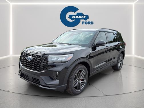 AGATE BLACK METALLIC 2026 Ford Explorer ST-Line