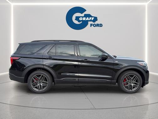 AGATE BLACK METALLIC 2026 Ford Explorer ST-Line