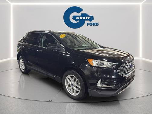 AGATE BLACK METALLIC 2021 Ford Edge SEL