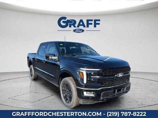Agate Black Metallic 2026 Ford F-150 Platinum