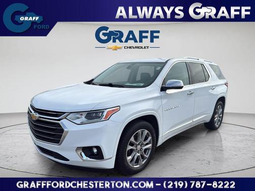 Summit White 2018 Chevrolet Traverse Premier