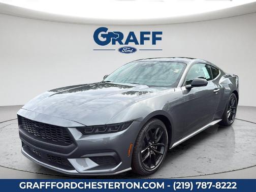 Carbonized Gray Metallic 2026 Ford Mustang EcoBoost Premium