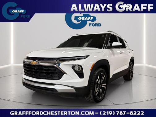 Summit White 2024 Chevrolet Trailblazer LT