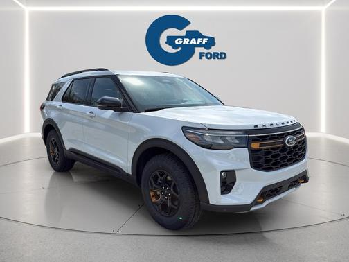 Space White Metallic 2026 Ford Explorer Tremor